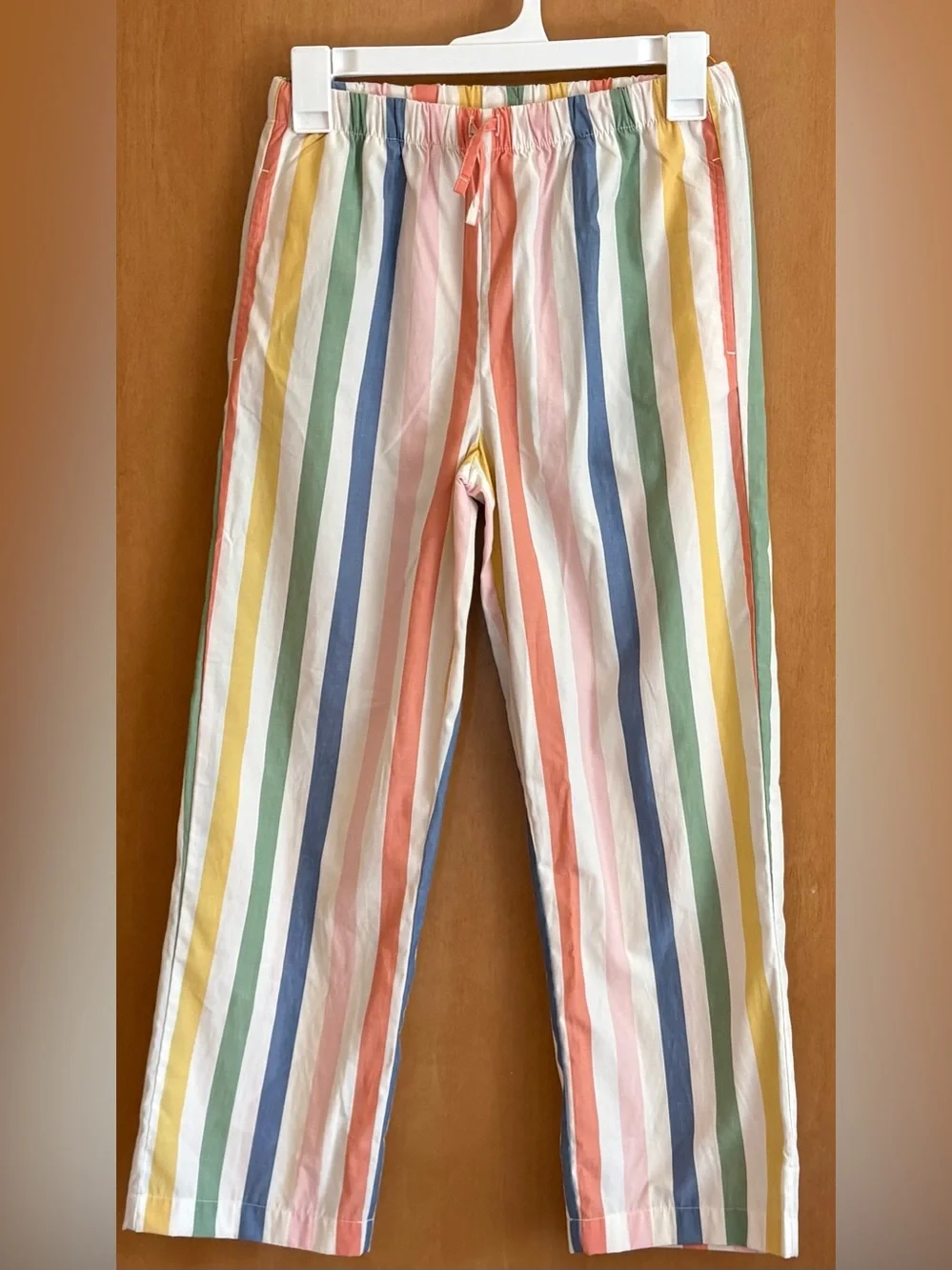 Kids Rainbow Stripe Pajama Pants - Multicolor